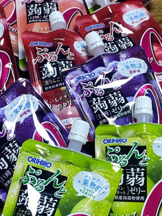 ORIHIRO 오리히로 곤약젤리 제로칼로리 130g 4종 4팩(맛별로 1팩씩) — 5점을 준 리뷰어가 2023년 2월 올린 사용 사진
