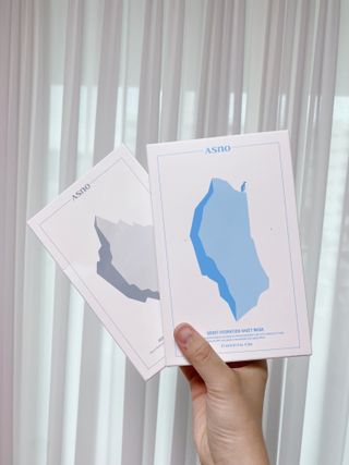 에이스노 레스큐 부스트 하이드레이션 시트마스크 — 5점을 준 리뷰어가 2021년 9월 올린 사용 사진