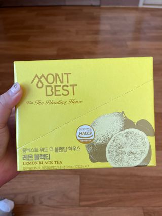 몽베스트 위드더 블랜딩 하우스 _레몬 블랙티 — 4점을 준 리뷰어가 2022년 12월 올린 사용 사진