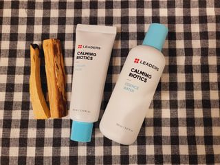 리더스코스메틱 리더스 카밍 바이오틱스 #1등 진정 기획세트 [에센스 워터150ml + 크림 마스크80ml] — 5점을 준 리뷰어가 2022년 10월 올린 사용 사진