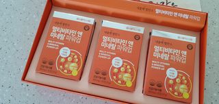 서울약사신협_내몸애발란스멀티비타민앤미네랄파워업_800mg x 90정 — 5점을 준 리뷰어가 2021년 6월 올린 사용 사진