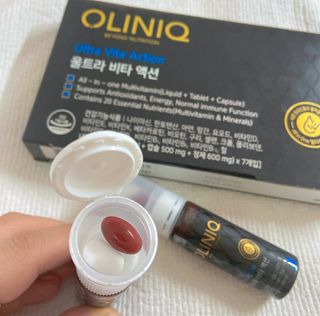 올리닉 울트라비타액션 — 5점을 준 리뷰어가 2021년 10월 올린 사용 사진