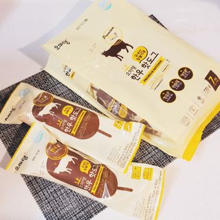 오마뎅 한우핫도그 — 5점을 준 리뷰어가 2021년 7월 올린 사용 사진