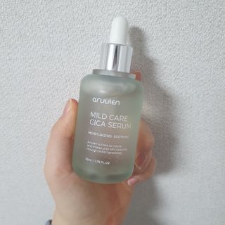 아르비엔 마일드케어 비건 시카세럼 — 5점을 준 리뷰어가 2021년 2월 올린 사용 사진