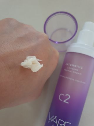 바르셀 주름개선 리프팅 영양크림 인텐시브 리포좀 더블크림-C2 50ml — 5점을 준 리뷰어가 2021년 11월 올린 사용 사진