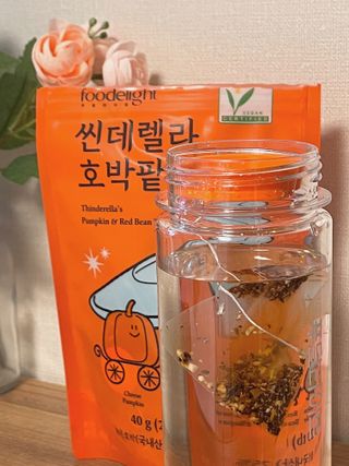 FREE [푸딜라이트] 씬데렐라 호박팥차 하루 한 잔으로 가볍게, 구수한 풍미 가득 호박차 — 5점을 준 리뷰어가 2023년 10월 올린 사용 사진