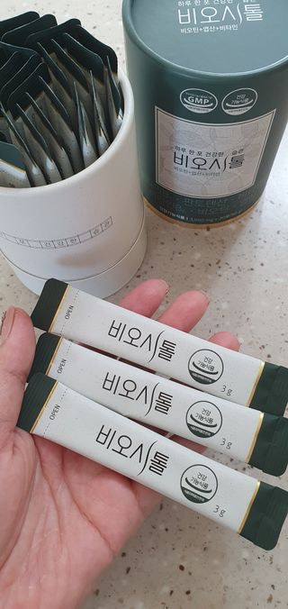 모힐바이오 비오시톨 - 하루 한 포 관리하는 건강한 습관 — 5점을 준 리뷰어가 2022년 2월 올린 사용 사진