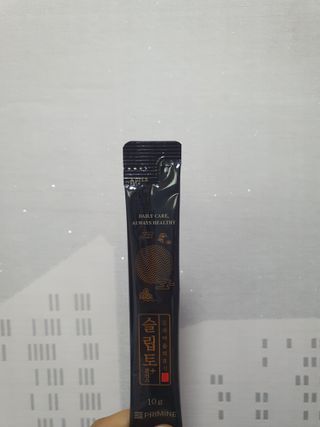 프리마인 자체 기업부설 연구소에서 찾아낸 건강한 수면의 비밀.  슬립토 플러스 30포 — 4점을 준 리뷰어가 2023년 4월 올린 사용 사진