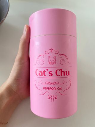 페페로니 잘 먹는 캣츄 - 알래스카 연어 24개입 — 4점을 준 리뷰어가 2021년 7월 올린 사용 사진