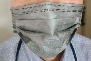에어에이드 컬러 덴탈 마스크 — 5점을 준 리뷰어가 2021년 8월 올린 사용 사진