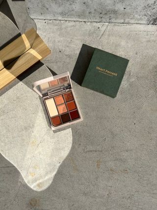 하트퍼센트 Heart Percent Dote on Mood Eye Palette VERMILION FACET — 5점을 준 리뷰어가 2021년 11월 올린 사용 사진