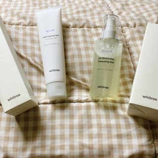 화이트리 비움 약산성 클렌징젤 ,마일드 필링젤 세트 — 4점을 준 리뷰어가 2021년 1월 올린 사용 사진