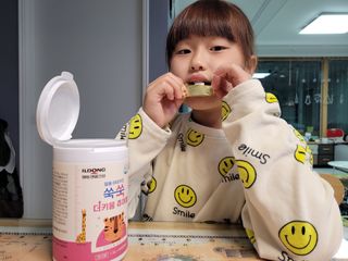 일동아이키즈쑥쑥 일동 아이 키즈 쑥쑥 — 5점을 준 리뷰어가 2022년 10월 올린 사용 사진
