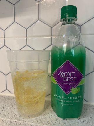 몽베스트 Montbest with Sparkling water Lime20병 — 5점을 준 리뷰어가 2021년 10월 올린 사용 사진