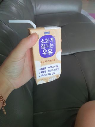 소화가 잘되는 우유 국산 5곡 미숫가루 — 5점을 준 리뷰어가 2021년 9월 올린 사용 사진