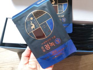 광동생활건강 [광동] 바르게 만든 녹용, 광동정녹청 — 5점을 준 리뷰어가 2021년 11월 올린 사용 사진