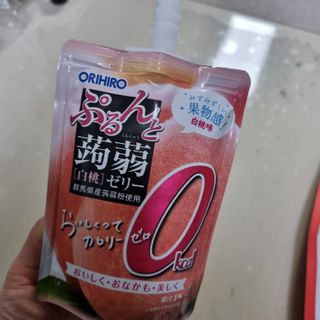 ORIHIRO 오리히로 곤약젤리 제로칼로리 130g 4종 4팩(맛별로 1팩씩) — 4점을 준 리뷰어가 2023년 3월 올린 사용 사진
