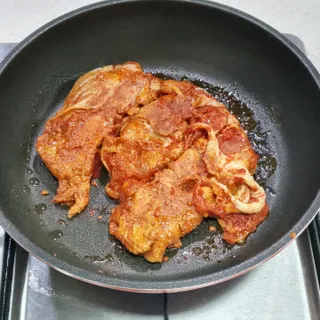 (주)마니커 마니커 춘천식 닭갈비 [냉동 500g] — 5점을 준 리뷰어가 2022년 11월 올린 사용 사진