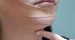 아이디플라코스메틱 아이디 페이스핏 마이너스 밴드 v2 — 4점을 준 리뷰어가 2021년 10월 올린 사용 사진