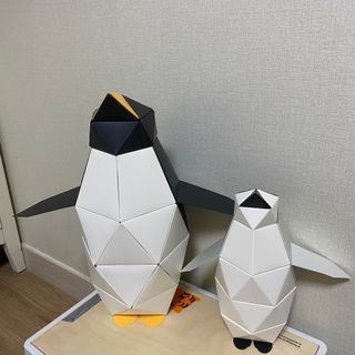 [폴리곤즈] 허들린 패밀리 DIY 블록 세트 (허들린 펭귄 블록+미니허들린 펭귄 블록) — 4점을 준 리뷰어가 2022년 4월 올린 사용 사진