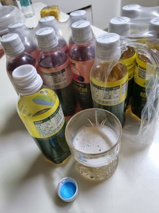 더그레잇티 콤부차 300ml *12개입 (오리지널 6개+베리리치 6개) — 5점을 준 리뷰어가 2022년 7월 올린 사용 사진