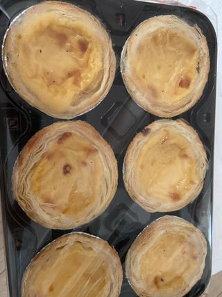 디앙뜨 포르투갈 에그타르트 오리지널 맛+패션후르츠+초콜릿타르트 맛 중 택1 — 5점을 준 리뷰어가 2021년 7월 올린 사용 사진