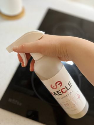 소담스퀘어 상암 장바이오텍(주)  배클 다목적 세정제 — 5점을 준 리뷰어가 2022년 12월 올린 사용 사진