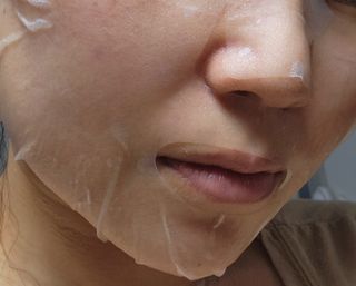 팜스테이 티트리 바이옴 카밍 마스크팩 — 4.5점을 준 리뷰어가 2022년 7월 올린 사용 사진