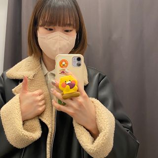 애니가드키즈 새부리형  소형L 5컬러 각 10매입 [크리미베이지, 코튼핑크, 블루레이크, 페일로즈, 민트그린] — 5점을 준 리뷰어가 2022년 2월 올린 사용 사진