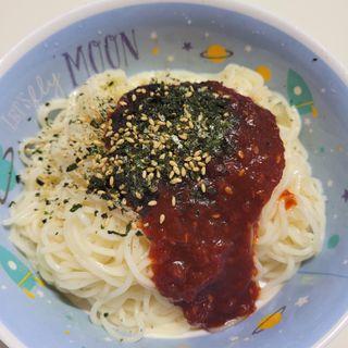 [한면원] 비빔국수 2인분 — 5점을 준 리뷰어가 2023년 3월 올린 사용 사진