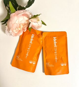 JEJUFEEL 리얼바디클렌즈 — 4점을 준 리뷰어가 2022년 9월 올린 사용 사진