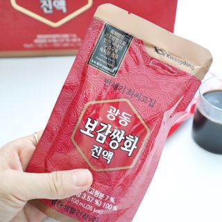 광동생활건강 [광동]진하고 깊은 풍미, 광동 보감쌍화진액 100mL * 18포 — 5점을 준 리뷰어가 2024년 8월 올린 사용 사진
