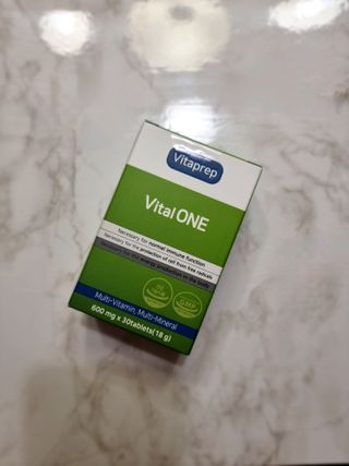 뉴트리션팩토리 비타프렙 바이탈원 종합비타민 멀티비타민 600mg — 5점을 준 리뷰어가 2021년 10월 올린 사용 사진