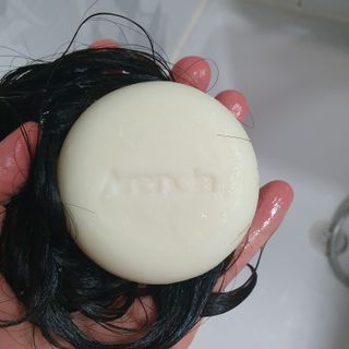 Arencia 아렌시아 솔티소다 샴푸바, 더 새틴 린스바 세트 — 5점을 준 리뷰어가 2021년 6월 올린 사용 사진