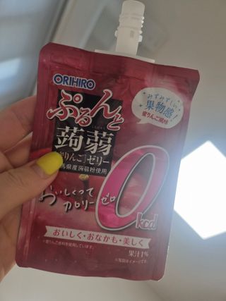 ORIHIRO 오리히로 곤약젤리 제로칼로리 130g 4종 4팩(맛별로 1팩씩) — 5점을 준 리뷰어가 2023년 3월 올린 사용 사진