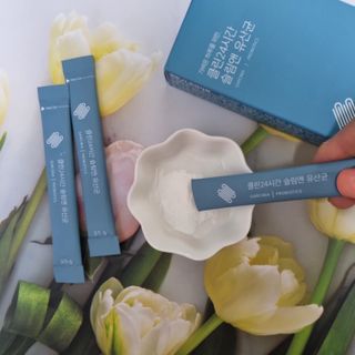 클린24시간 슬림앤유산균 1박스 (3.5g X 15포) — 4점을 준 리뷰어가 2022년 10월 올린 사용 사진