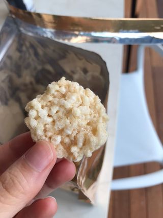 미즈꼬레아 치즈맛 누룽지크리스피 — 4점을 준 리뷰어가 2022년 3월 올린 사용 사진