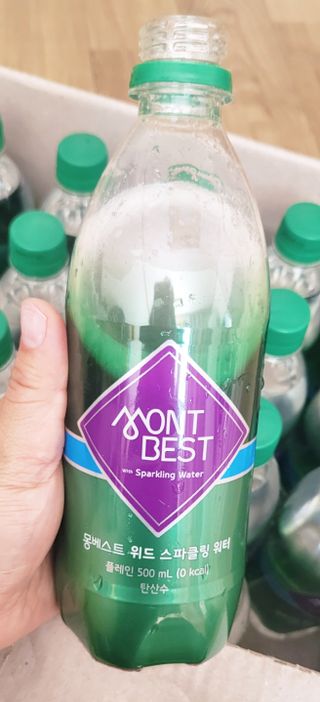 몽베스트 Montbest with Sparkling water Plain 20병 — 5점을 준 리뷰어가 2022년 9월 올린 사용 사진