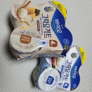매일바이오 그릭요거트 오리지널 플레인 4개, 로스터리 커피믹스 4개 — 4점을 준 리뷰어가 2021년 12월 올린 사용 사진