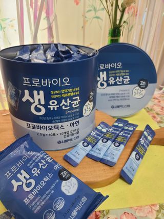서울약사신협_프로바이오생유산균_2.5G x 100포 — 5점을 준 리뷰어가 2021년 3월 올린 사용 사진