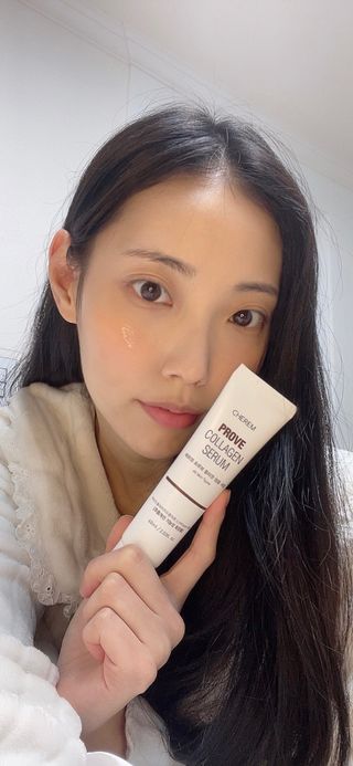 체르엠  프루브 콜라겐 앰플세럼 60ml 1병 — 4점을 준 리뷰어가 2021년 12월 올린 사용 사진