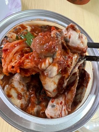 셰프애찬 별미김치 굴겉절이 1kg — 5점을 준 리뷰어가 2022년 12월 올린 사용 사진