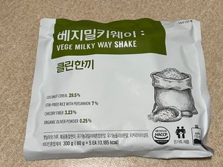 클린24시간  클린한끼 쉐이크 1세트 (5개) — 5점을 준 리뷰어가 2023년 5월 올린 사용 사진