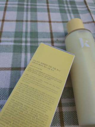 키노닉스 포텐틸라 카밍 크림 토너 — 5점을 준 리뷰어가 2021년 10월 올린 사용 사진