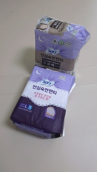 LG유니참 쏘피SOFY [SOFY] 안심숙면팬티/무표백속커버 — 5점을 준 리뷰어가 2021년 4월 올린 사용 사진