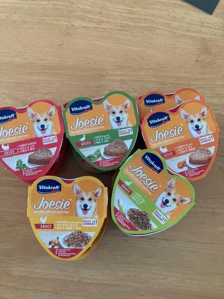 비타크래프트 조에시 하트캔 85g 강아지 습식캔 10캔 — 5점을 준 리뷰어가 2021년 10월 올린 사용 사진