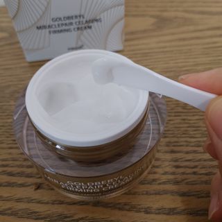 피부미 골드베릴 미라클페어 세레이징 퍼밍 크림 50ml — 5점을 준 리뷰어가 2021년 11월 올린 사용 사진