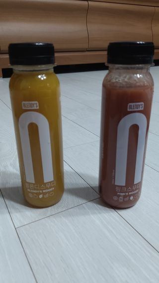 BLENDY'S 핑크 스무디+블론디 스무디 — 5점을 준 리뷰어가 2021년 9월 올린 사용 사진