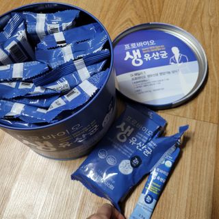서울약사신협_프로바이오생유산균_2.5G x 100포 — 5점을 준 리뷰어가 2021년 1월 올린 사용 사진