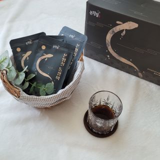 [비린내 완벽제거] 본황칠 통장어 국내산 장어즙 아르기닌 2800mg 장어즙효능 기력보강 — 5점을 준 리뷰어가 2022년 8월 올린 사용 사진